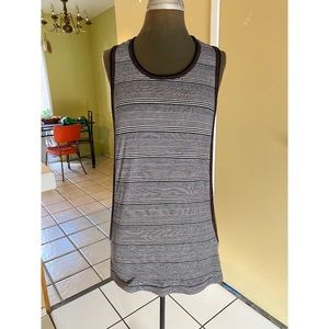 Andrew Christian Y2K burn out tank top extreme racer striped mens size small